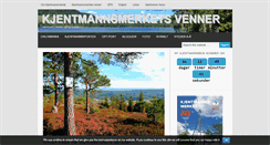Desktop Screenshot of kjentmannsmerket.org